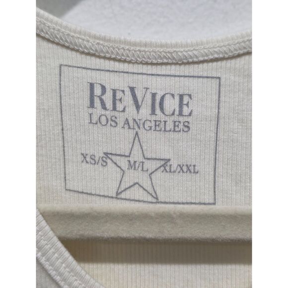 Revice IDOL Rhinestone Baby Tank Top M/L Y2K Coquette Pop Star Glam Crop - Picture 4 of 4